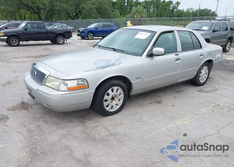 2004 Mercury Grand Marquis Ls from USA, damaged, VIN 2MEHM75W74X611064